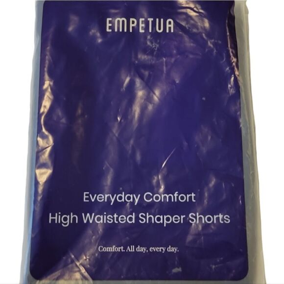 Empetua Black High Waisted Shaper Shorts Size 3X - Picture 2 of 5